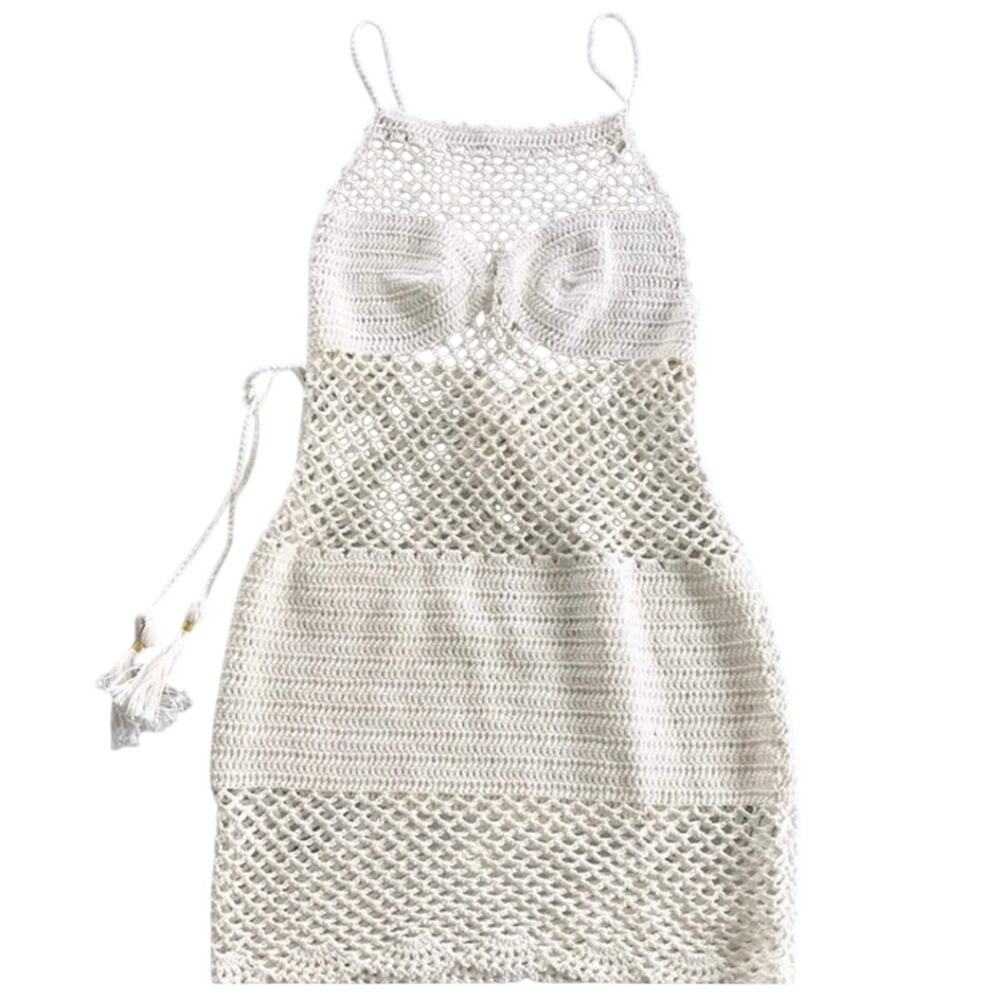 Lilyful knit swim cover up dress resort wear size S